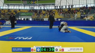 LUIS FELIPE GOMES CRUZ vs RAFAEL CAMPANA 2026 FPJJ Circuito Paulista GI Etapa 3