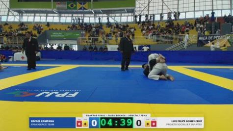 LUIS FELIPE GOMES CRUZ vs RAFAEL CAMPANA 2026 FPJJ Circuito Paulista GI Etapa 3