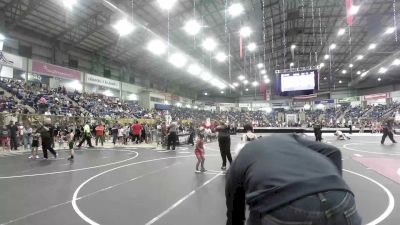 55 lbs Quarterfinal - Nehemiah Rosales, Jefferson Wrestling Club vs Beau Perry, Rifle Youth Wrestling