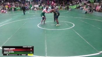 285 lbs Champ. Round 1 - Perris Green, Warren Central vs Dace McNeil, Zionsville