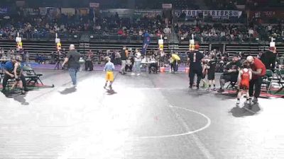 49 lbs Round Of 32 - John Paul Armeli, Red Nose vs Carter Derins, American MMAW