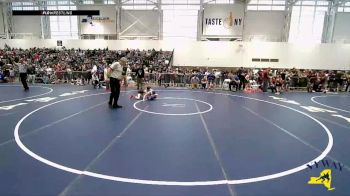 78 lbs Champ. Round 2 - Gannon Erb, Black Belt Wrestling Academy vs Brooks Barber, Brockport Youth Wrestling Club