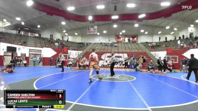 215 lbs 3rd Place Match - Lucas Lentz, Angola vs Camden Shelton, Alexandria Wrestling Academy