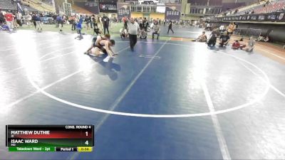 182 lbs Cons. Round 4 - Isaac Ward, MO vs Matthew Duthie, ID