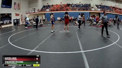 138 lbs Cons. Round 2 - Theodore McCord, St. Mary`s Anapolis vs Justin Liess, The Heights School