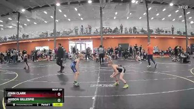 65 lbs Semifinal - Jaxson Gillespie, JET vs John Clark, C2X