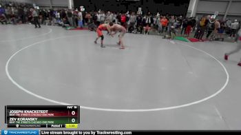 138 lbs Quarterfinal - Zev Koransky, Beat The Streets Chicago-Oak Park vs Joseph Knackstedt, Beat The Streets Chicago-Oak Park