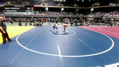 6A 144 lbs 3rd Place Match - Tristan Rios, Conroe Woodlands College Park vs Timmy Fitzgerald, Rockwall