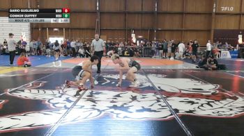 119 lbs Semifinal - Dario Guglielmo, Ward Melville Hs vs Connor Guffey, Webster Thomas