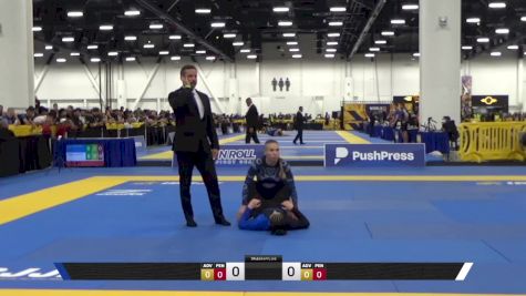 MIRIAM ELIZABETH MACIP-CANO vs NICOLE COELHO DE A. GIMENES 2025 World IBJJF Jiu-Jitsu No-Gi Championship