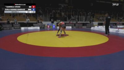 57kg Round 2 - Gabriela Cross, Dinos Wrestling Club vs Karla Godinez Gonzalez, Burnaby Mountain Wrestling Club