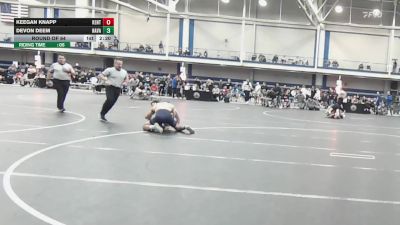 157 lbs Round Of 64 - Keegan Knapp, Kent State vs Devon Deem, Naval Academy
