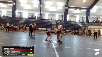 80 lbs Round 4 - Landen Arrington, Troup vs Brady Sher, Lake Gibson