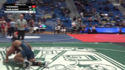 184 lbs Semifinal - Tj McDonnell, Oregon State vs David Alonso, California Baptist