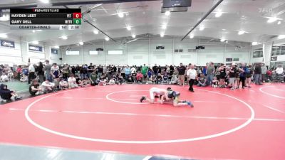 120 lbs Quarterfinal - Hayden Leet, Pit Crew-MS vs Gary Dell, Metro All-Stars-MS