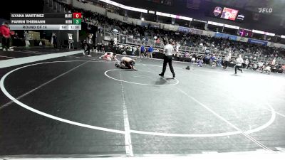 148 lbs Round Of 16 - Ilyana Martinez, Marticrew vs Farrin Thiemann, Nebraska Wr Ac