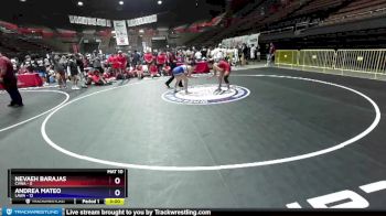 152 lbs Round 3 (16 Team) - Nevaeh Barajas, CVWA vs Andrea Mateo, LAWA