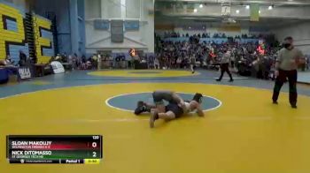 120 lbs Cons. Round 1 - Nick DiTomasso, St Georges Tech HS vs Sloan Makoujy, Wilmington Friends H S