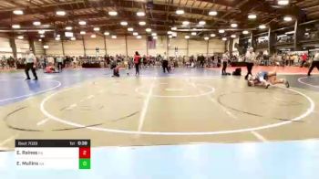 132 lbs Consi Of 64 #2 - Ely Raines, GA vs Elijah Mullins, GA