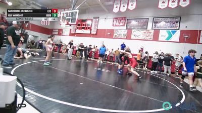 170 lbs Consolation - Maddox Jackson, Grove Takedown Club vs Eli Wright, Hornet Wrestling Club