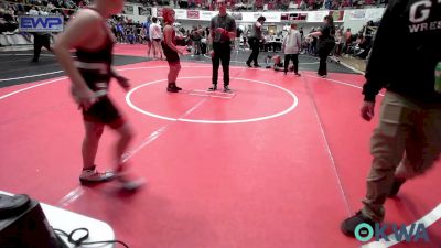 100 lbs Semifinal - Hunter Pierce, Grove Takedown Club vs Connor Richardson, Barnsdall Youth Wrestling