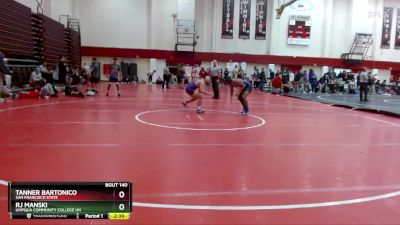 125 lbs Cons. Round 1 - Rj Manski, Umpqua Community College Un vs Tanner Bartonico, San Francisco State