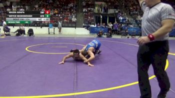 174 lbs Quarterfinal - Mazin Arafa, Simpson vs Bryce McDonough, Luther