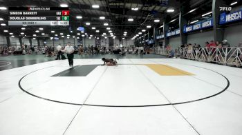 160 lbs Rr Rnd 1 - Simeon Barrett, Grizzly Wrestling Club vs Douglas Gemberling, The Asylum Black