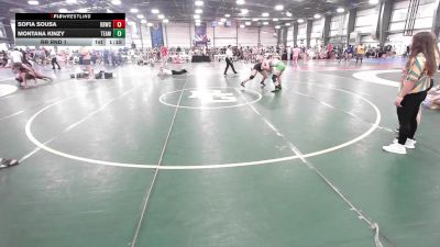 165 lbs Rr Rnd 1 - Sofia Sousa, OBWC Scarlet vs Montana Kinzy, Team RJN Black
