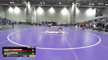 120 lbs Cons. Round 2 - Naomi Bernard, Fort Osage vs Madelyn Sherwood, Belton