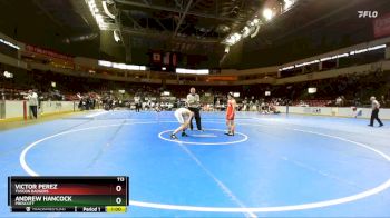 113 lbs Cons. Round 2 - Andrew Hancock, Prescott vs Victor Perez, Tuscon Badgers