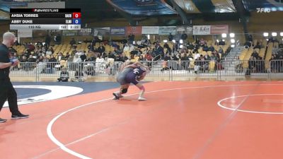 110 kg Rr Rnd 1 - Ahsia Torres, Sacred Heart vs Abby Duke, Elmira College