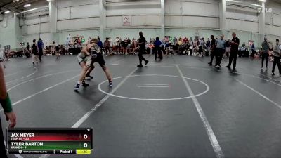 140 lbs Round 6 (8 Team) - Tyler Barton, Kraken vs Jax Meyer, Team GT