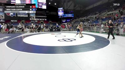 94 lbs Quarters - Stephano Calderon, SC vs Miro Parr-Coffin, WA