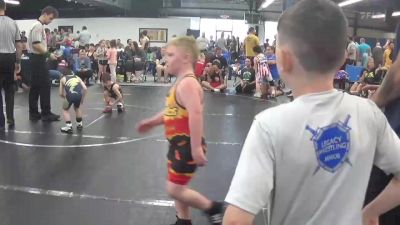 45 lbs Rr Rnd 3 - Grayson Campbell, Outlaw WC vs Kellen Toner, Legacy WC