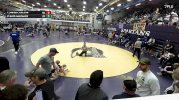 144 lbs Cons. Round 3 - Corben Carlson, Polson vs Fisher Whitaker, Columbia Falls