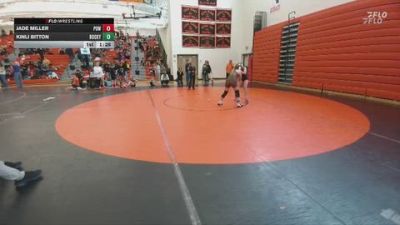 132 lbs 3rd Place Match - Kinli Bitton, Rocky Mountain Middle School vs Jade Miller, Powell Middle School