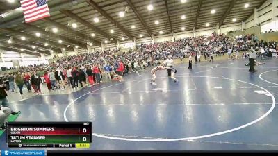 110 lbs Quarterfinal - Brighton Summers, Ogden vs Tatum Stanger, Layton