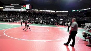 65 lbs Semifinal - Ryan Federico, LAC3 vs Braxton Holtz, WSW1