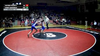 145 lbs 1st Place Match - Kayden Fogarty, Indian Land vs Josef Garshnick, United Hs