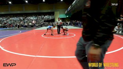 110 lbs Consolation - Kennedy Erickson, DeKalb vs Abigail LeGrand, Sperry Wrestling Club