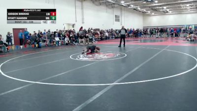 139 lbs Cons. Round 1 - Hyatt Hansen, Windom-Mountain Lake vs Judson Brekke, Saint James-Madelia