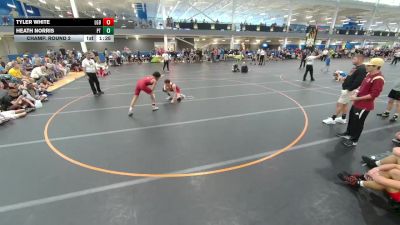 126 lbs Champ. Round 2 - Tyler White, Lake Gibson Braves vs Heath Norris, Phillips Trained