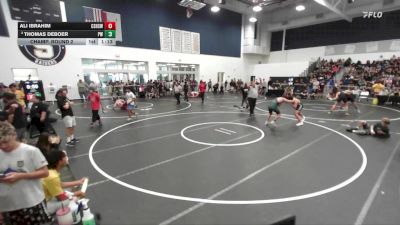 175 lbs Champ. Round 2 - Ali Ibrahim, Canyon Springs High School Wre vs Thomas DeBoer, Poway Wrestling