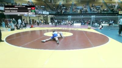 174 lbs Cons. Round 2 - Derek Truman, Barton CC vs Cash Bachicha, New Mexico Highlands