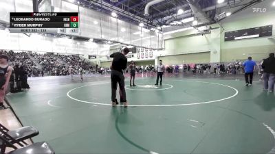 138 lbs Cons. Round 3 - Ryder Murphy, Hamilton vs Leobardo Durado, FRANKLIN