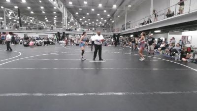118 lbs Round 3 - Joey Cappa, PA West White vs Grey Hennecker, Wrecking Crew Dream Crushers