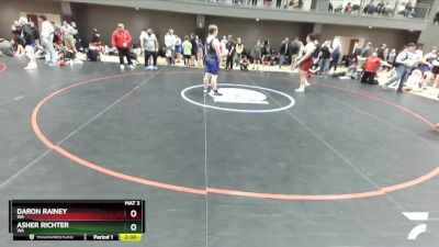 285 lbs Cons. Round 1 - Daron Rainey, WA vs Asher Richter, WA