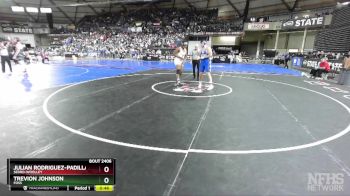 2A 285 lbs 3rd Place Match - Julian Rodriguez-Padilla, Sedro-Woolley vs Trevion Johnson, Foss