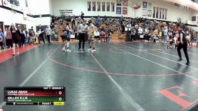 115-125 lbs Round 4 - Matt Rysdam, Columbia Wrestling Club vs Dane Phillips, Marceline Kids Wrestling